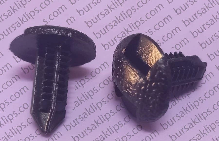 TOYOTA BAGAJ DÖŞEME DESENLİ KLİPSİ (6.6x15x20mm) - Yedek Parça