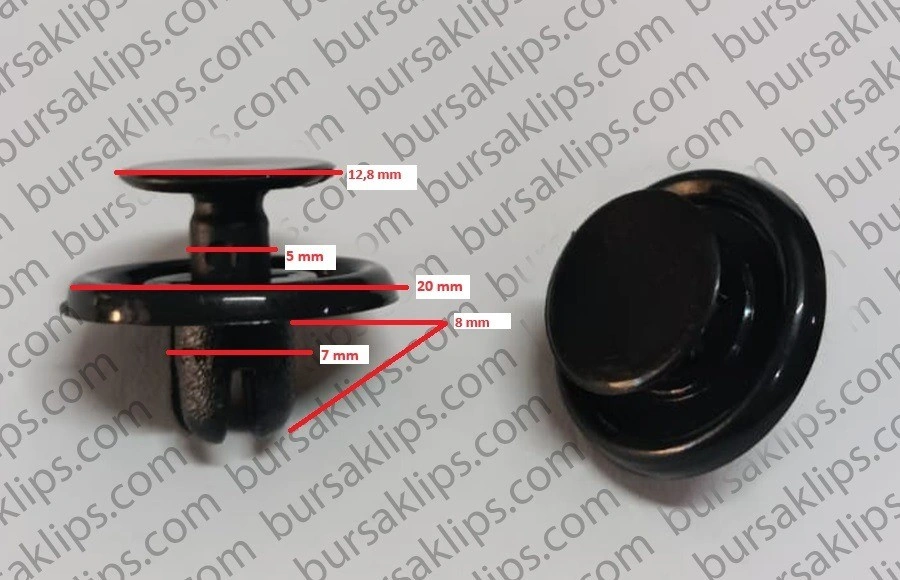 TOYOTA BAGAJ HALI DAVLUMBAZ KLİPSİ - 9046707164 - Yedek Parça