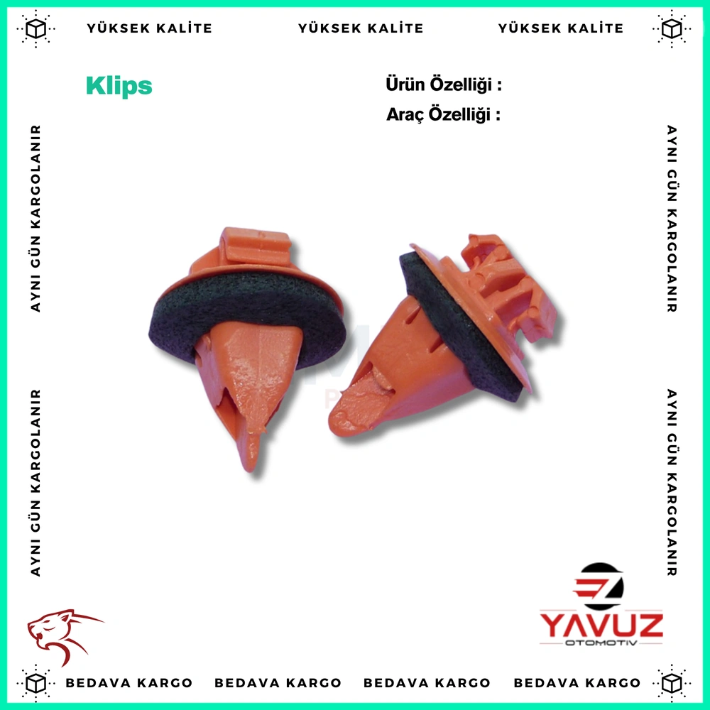 TOYOTA ÇITA KLİPSİ - 9090467036 - Yedek Parça
