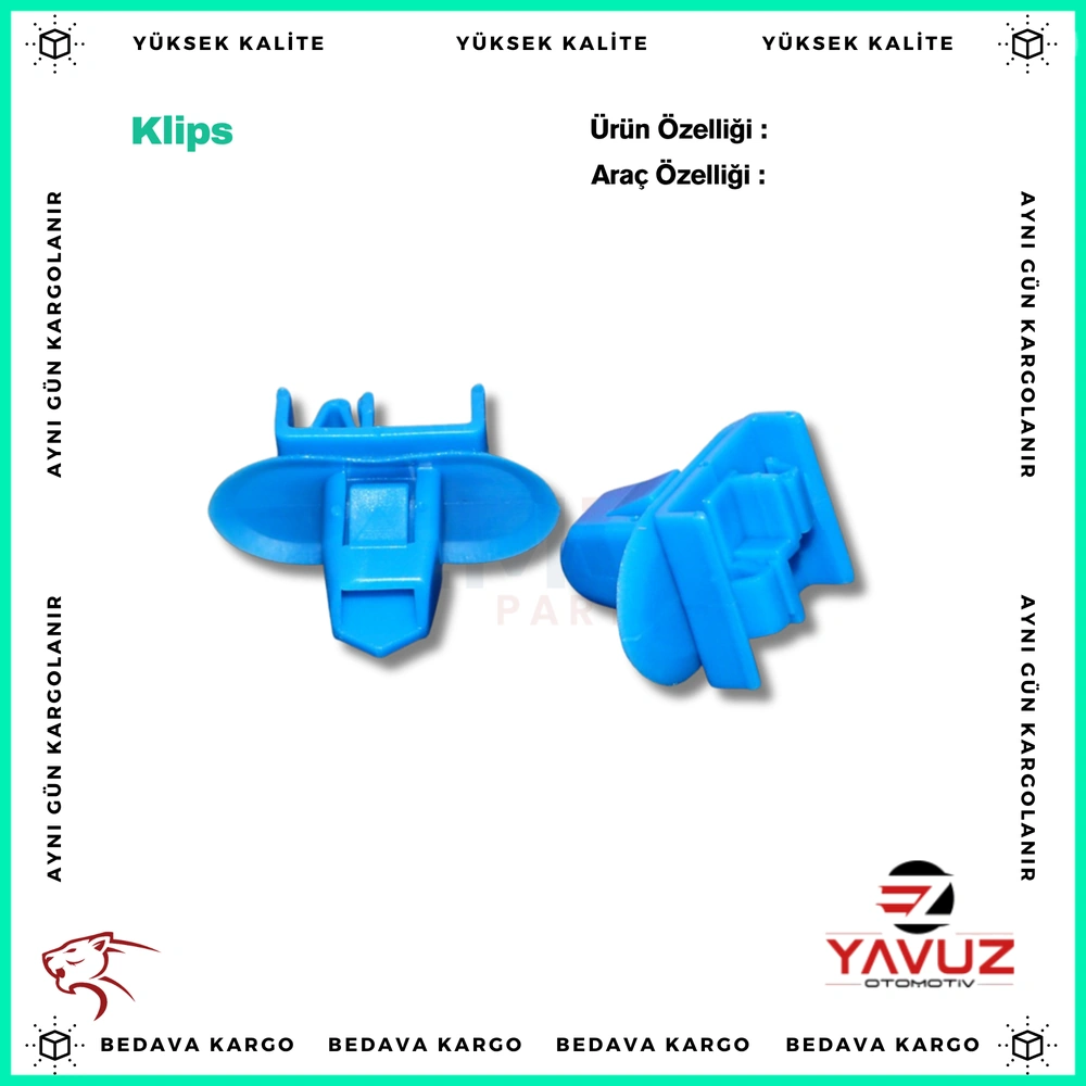TOYOTA ÇITA KLİPSİ - 7549542010 - Yedek Parça