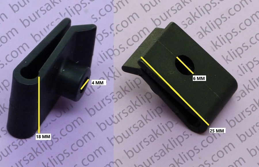 TOYOTA LEXUS 2000-2011 ÇAMURLUK SOMUNU KLİPSİ - 9017905060 - Yedek Parça