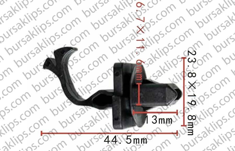 TOYOTA ÖN CAM İÇ DİREK KLİPSİ - 6221733031 - Yedek Parça