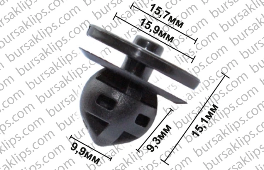 VOLKSWAGEN GOLF-PASSAT-CADDY-JETTA-AUDİ KAPI DÖŞEME KLİPSİ - 6Q0868297 - Yedek Parça