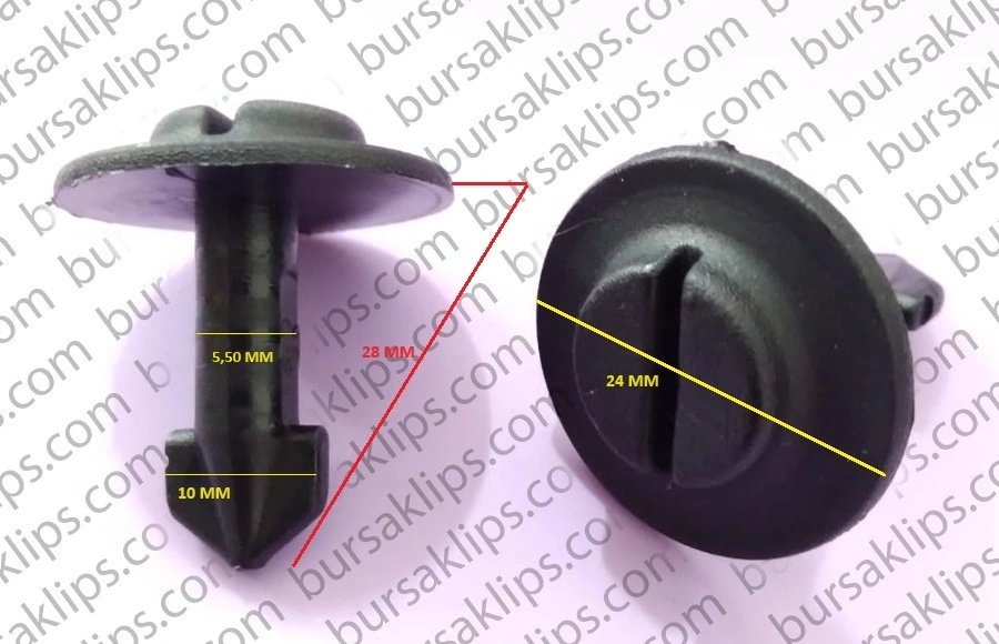 VOLKSWAGEN KARTER MUHAFAZA KLİPSİ - 4A0805121A - Yedek Parça