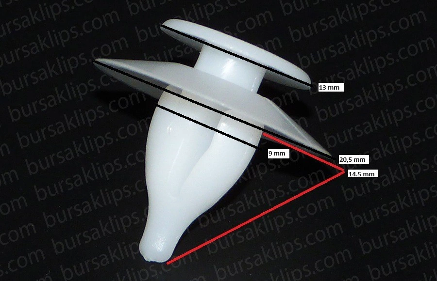 VOLKSWAGEN SHARAN KAPI DÖŞEME KLİPSİ - Yedek Parça