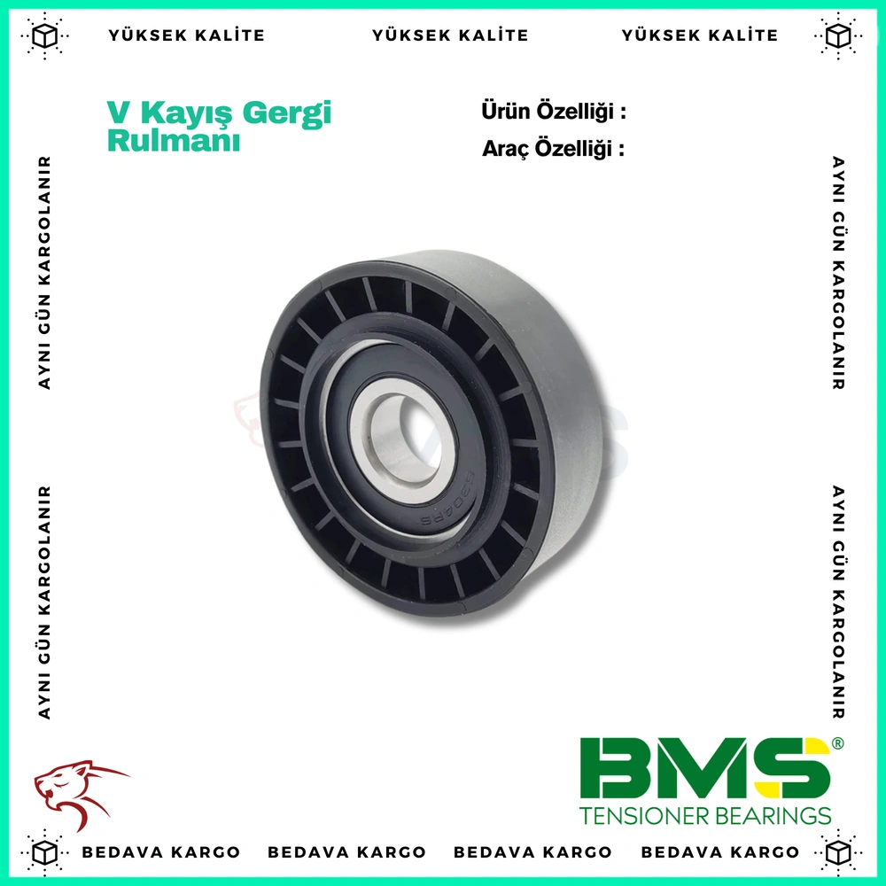 V Kayisi Gergi Rulmani Fiat Tempra Slx Uno Palio Albea Punto Tipo Uno 1.4-1.6i Brava Bravo Marea 1.6 16v - 46424716 - Yedek Parça