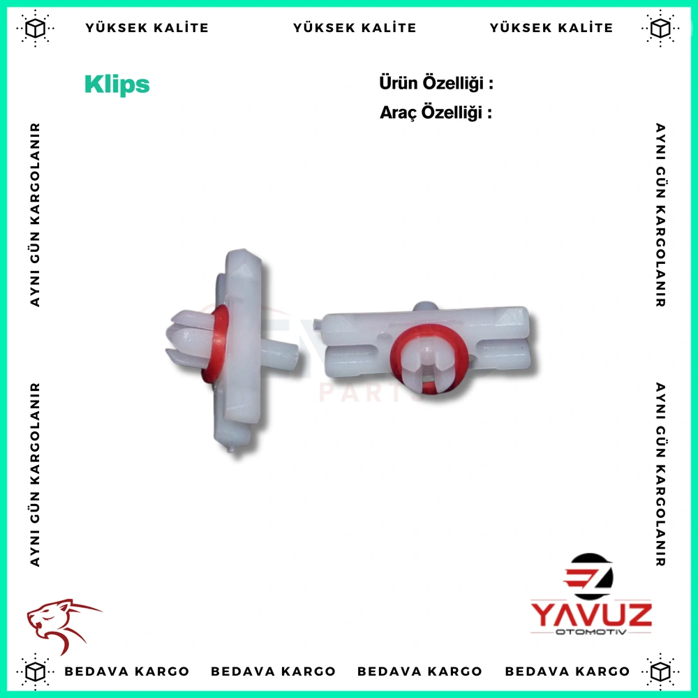 VOLKSWAGEN,AUDİ ÇITA KLİPSİ - 113853585C - Yedek Parça