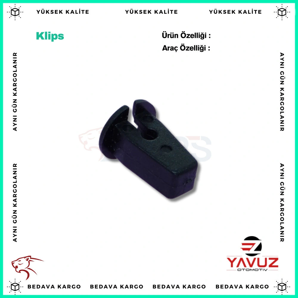 VOLKSWAGEN,AUDİ,SEAT DAVLUMBAZ VİDA KLİPSİ (UZUN) - 6N0809966A - Yedek Parça