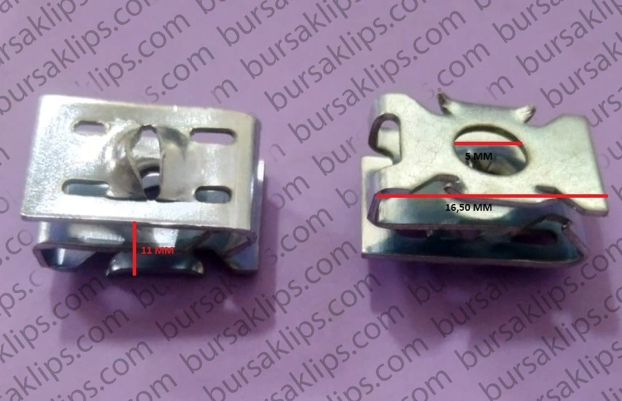 VOLKSWAGEN-AUDİ-SKODA-SEAT DAVLUMBAZ SOMUN TRİFON (5x16,5x11mm) - N90959101 - Yedek Parça