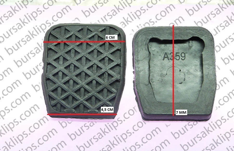 BMW FREN,DEBRİYAJ PEDAL LASTİĞİ (MANUEL) - 35211108634 - Yedek Parça