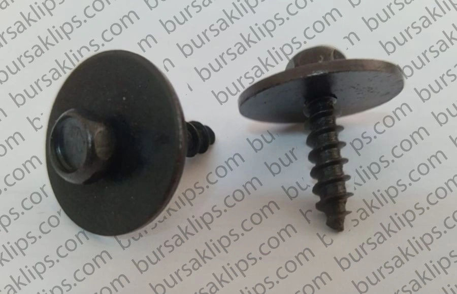 BMW TRİFON VİDA SİYAH 22x8x5mm - Yedek Parça