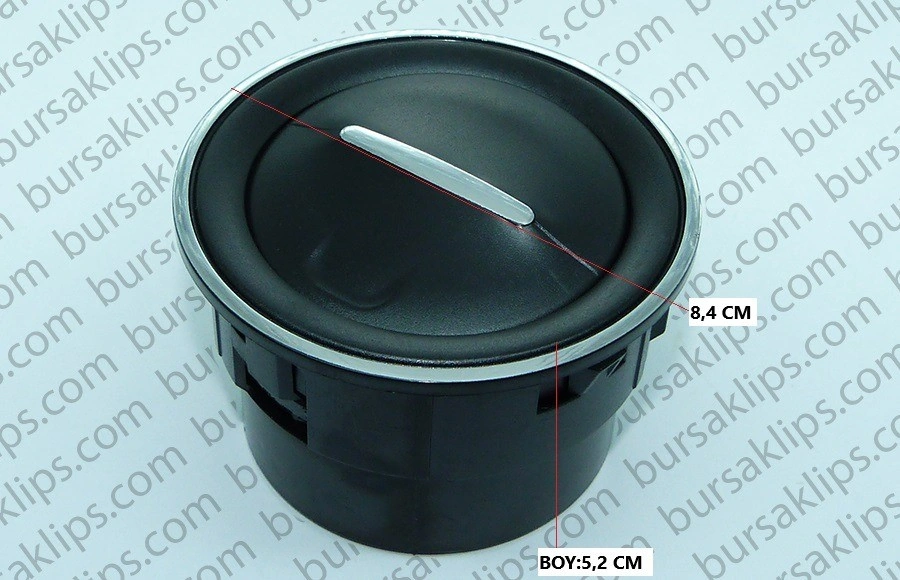 DACİA DOKKER,DUSTER,LODGY,SYMBOL JOY KALORİFER IZGARA DİFÜZÖR HAVALANDIRMA (KROM) - 687608758R - Yedek Parça