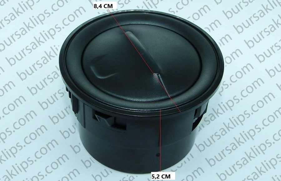DACİA DOKKER,DUSTER,LODGY,SYMBOL JOY KALORİFER IZGARA DİFÜZÖR HAVALANDRMA (SİYAH) - 687608758R - Yedek Parça
