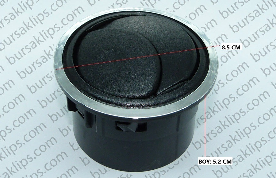 DACİA LOGAN KALORİFER IZGARA DİFÜZÖR HAVALANDIRMA (KROM) - 8200817797 - Yedek Parça