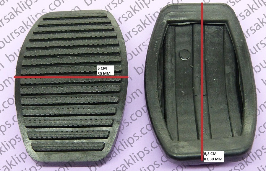 FİAT ALBEA,PALİO,TEMPRA,TİPO,DOBLO FREN,DEBRİYAJ PEDAL LASTİĞİ - 7568442 - Yedek Parça