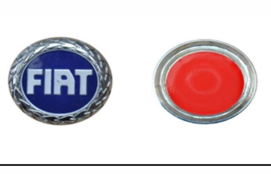 FİAT DOBLO BAGAJ ÇELENK ARMA YAPIŞMA (MAVİ) (ÇAP 94) - 46522729 - Yedek Parça