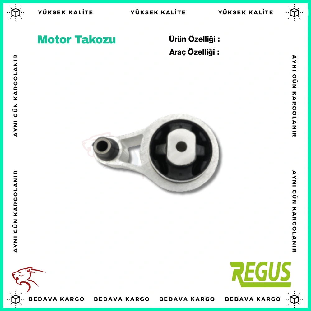 Motor Takozu Alt Arka Renault Master 2 2.5 DCI 98-10 - 8200027176 - Yedek Parça