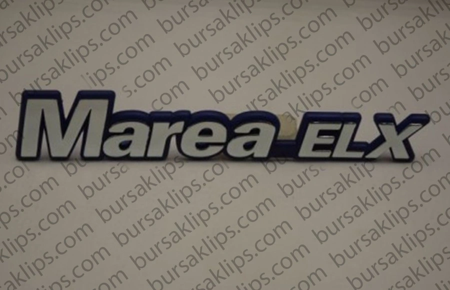 FİAT MAREA ELX BAGAJ YAZI (MAVİ) - 46805069 - Yedek Parça