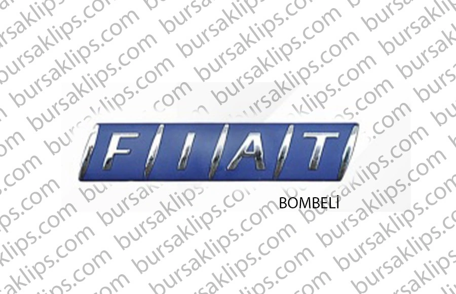 FİAT PALİO,SİENA,BRAVA,MAREA BAGAJ YAZI MAVİ BOMBELİ - 98820445 - Yedek Parça