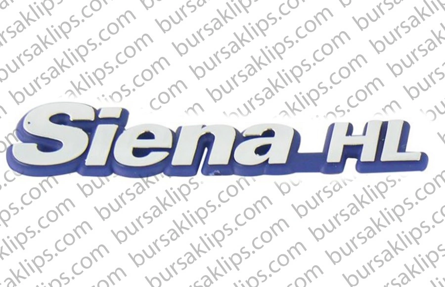 FİAT SİENA HL BAGAJ YAZI (MAVİ) - 98820447 - Yedek Parça