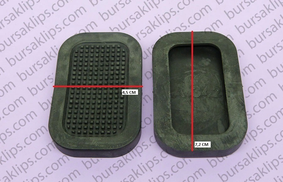 FORD TRANSİT T15 FREN,DEBRİYAJ PEDAL LASTİĞİ - 86VB2454AA - Yedek Parça