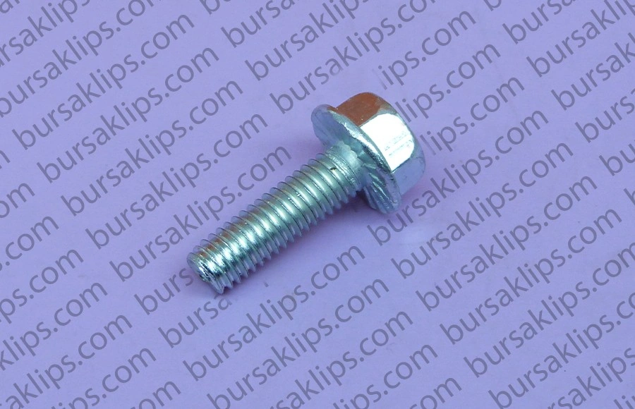 KENDİNDEN PULLU CİVATA BEYAZ (M6x20mm) - Yedek Parça