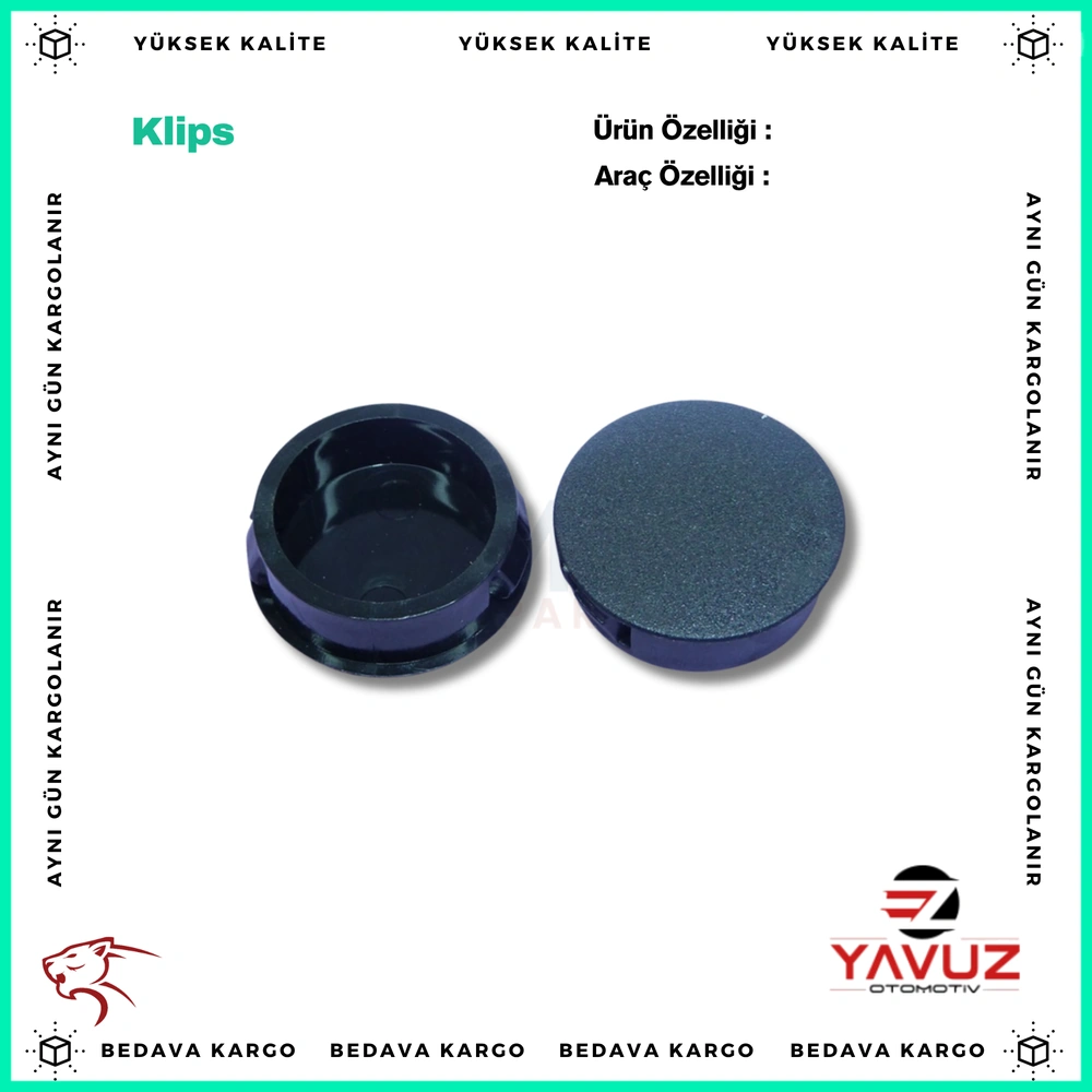 MERCEDES SPRİNTER, VOLKSWAGEN PLASTİK TAPA (32x35x11mm) - 9069980050 - Yedek Parça