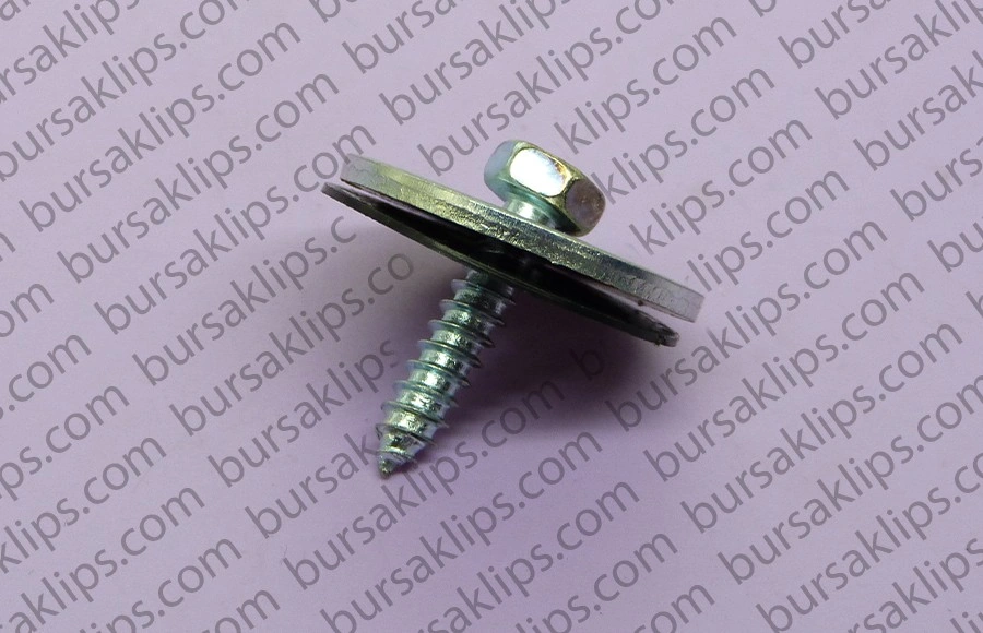 MERCEDES TRİFON VİDA (4,8x21mm) (GRİ) - A0019906036 - Yedek Parça