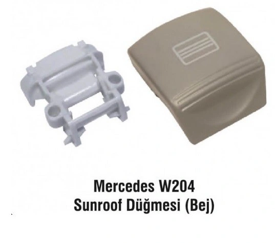 MERCEDES W204 SUNROOF DÜĞME BUTON KAPAĞI (BEJ) - Yedek Parça