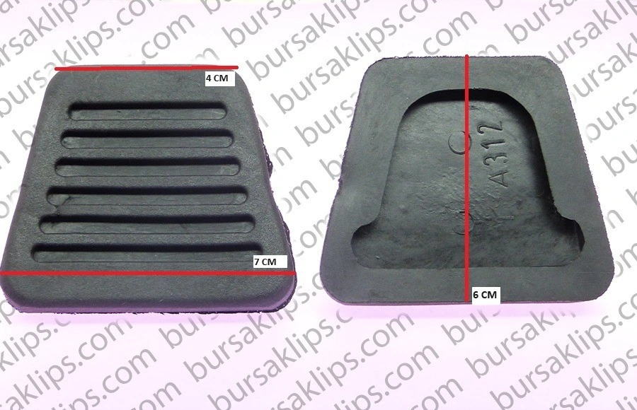 MİTSUBİSHİ CANTER FREN,DEBRİYAJ PEDAL LASTİĞİ - MT321741KP - Yedek Parça