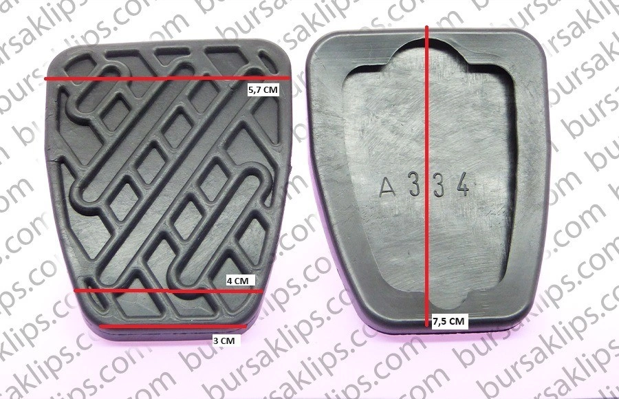 NİSSAN QASHQAİ FREN,DEBRİYAJ PEDAL LASTİĞİ - 46531JD000 - Yedek Parça