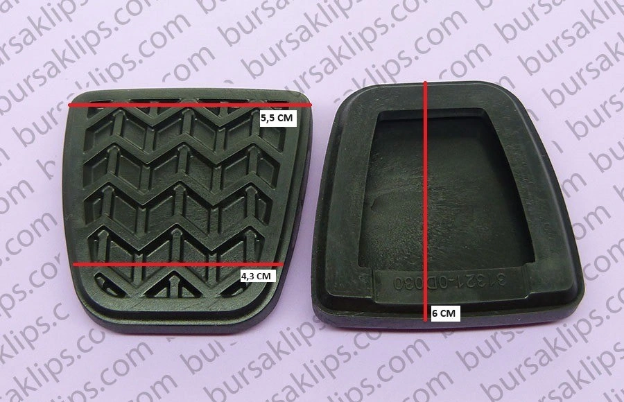 TOYOTA DEBRİYAJ,FREN PEDAL LASTİĞİ - 313210D030 - Yedek Parça