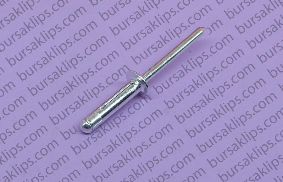 ÜNİVERSAL ALÜMİNYUM PERÇİN YARIKLI PAPATYA (4,8x20,5mm) - Yedek Parça