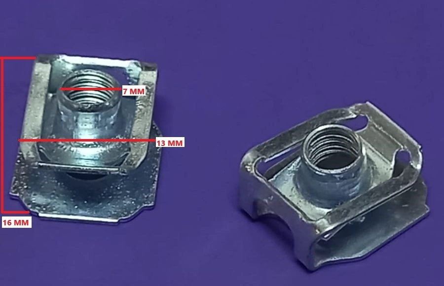 ÜNİVERSAL M5 SAC SEGMAN KÜÇÜK (13x16x7mm) - Yedek Parça