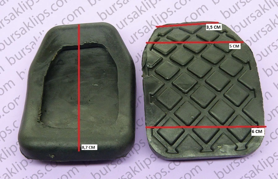 VOLKSWAGEN PASSAT FREN,DEBRİYAJ PEDAL LASTİĞİ - 4D1721173A - Yedek Parça