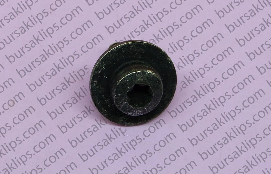 VOLKSWAGEN,FORD OYNAR PULLU VİDA SİYAH (5x19x20mm) - W708591S424 - Yedek Parça