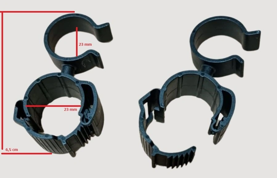ÜNİVERSAL KABLO HORTUM CIRTLI KELEPÇE (İÇ ÇAP 23 MM, BOY: 6,5 CM) - Yedek Parça