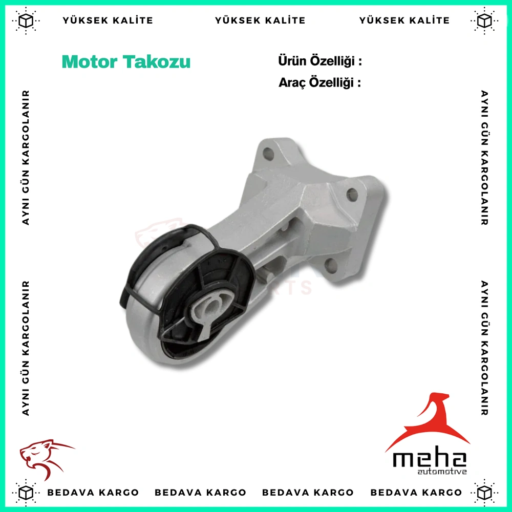 Motor Takozu Sag On Renault Master 3 2.3 DCI - 113757025R - Yedek Parça