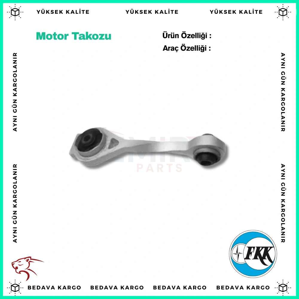 Motor Sanziman Takozu Alt Renault Clio Kangoo Megane 1 Scenic 1 1.5 DCI K9k - 8200493821 - Yedek Parça