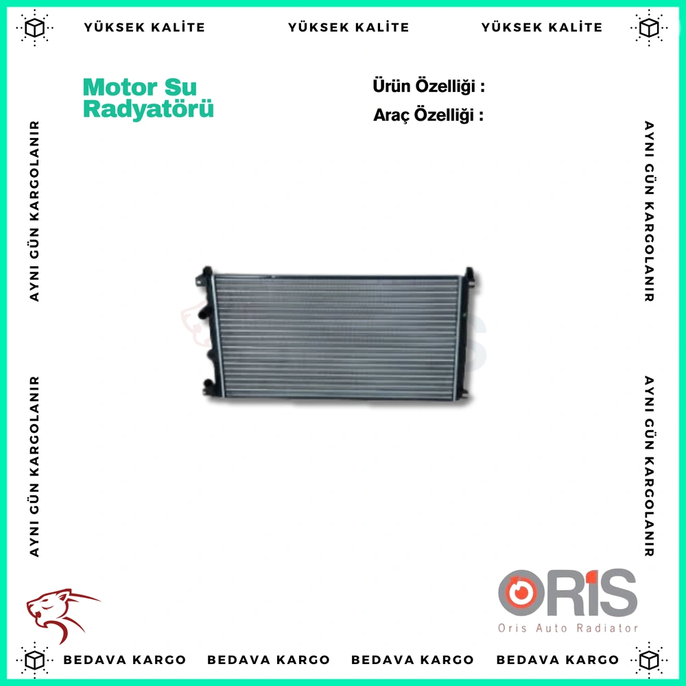Motor Su Radyatoru Renault Master 2 2.5 DCI G9U - 7701057119 - Yedek Parça
