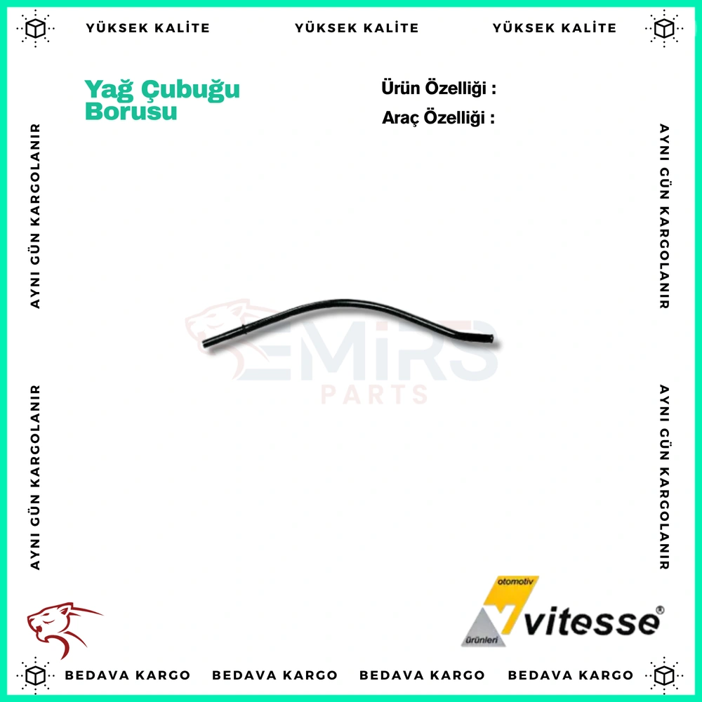 Yag Cubugu Borusu Renault Kangoo 1.9 DCI F8q - 7700858968 - Yedek Parça