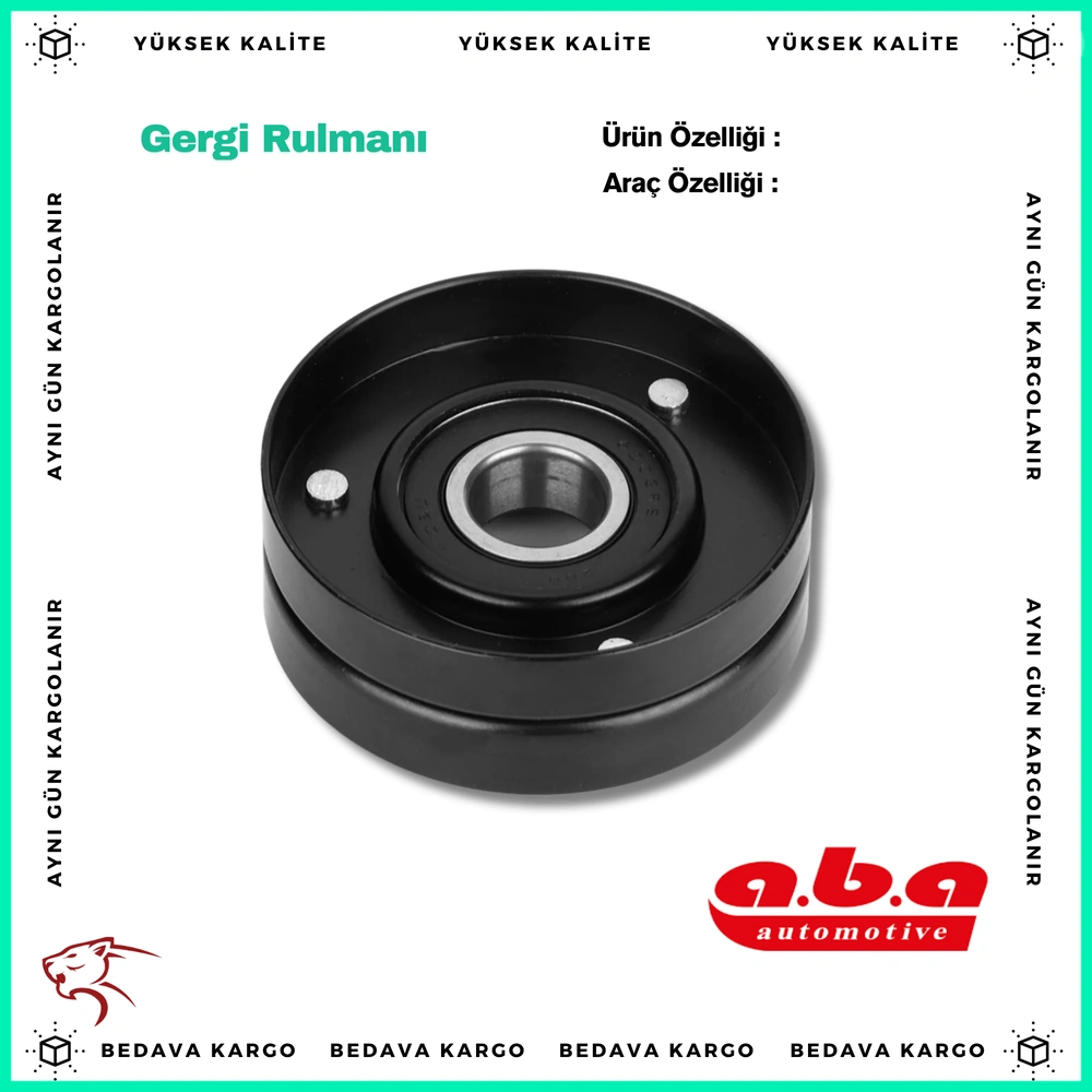 V Kayisi Gergi Rulmani Opel Astra G H Corsa Insignia Vectra - 6340558 - Yedek Parça