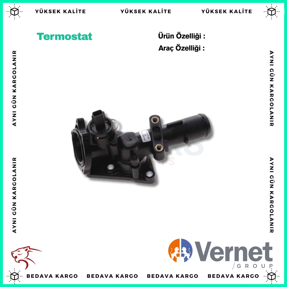 Termostat Renault Megane 4 Kadjar Captur Talisman - 110602770R - Yedek Parça