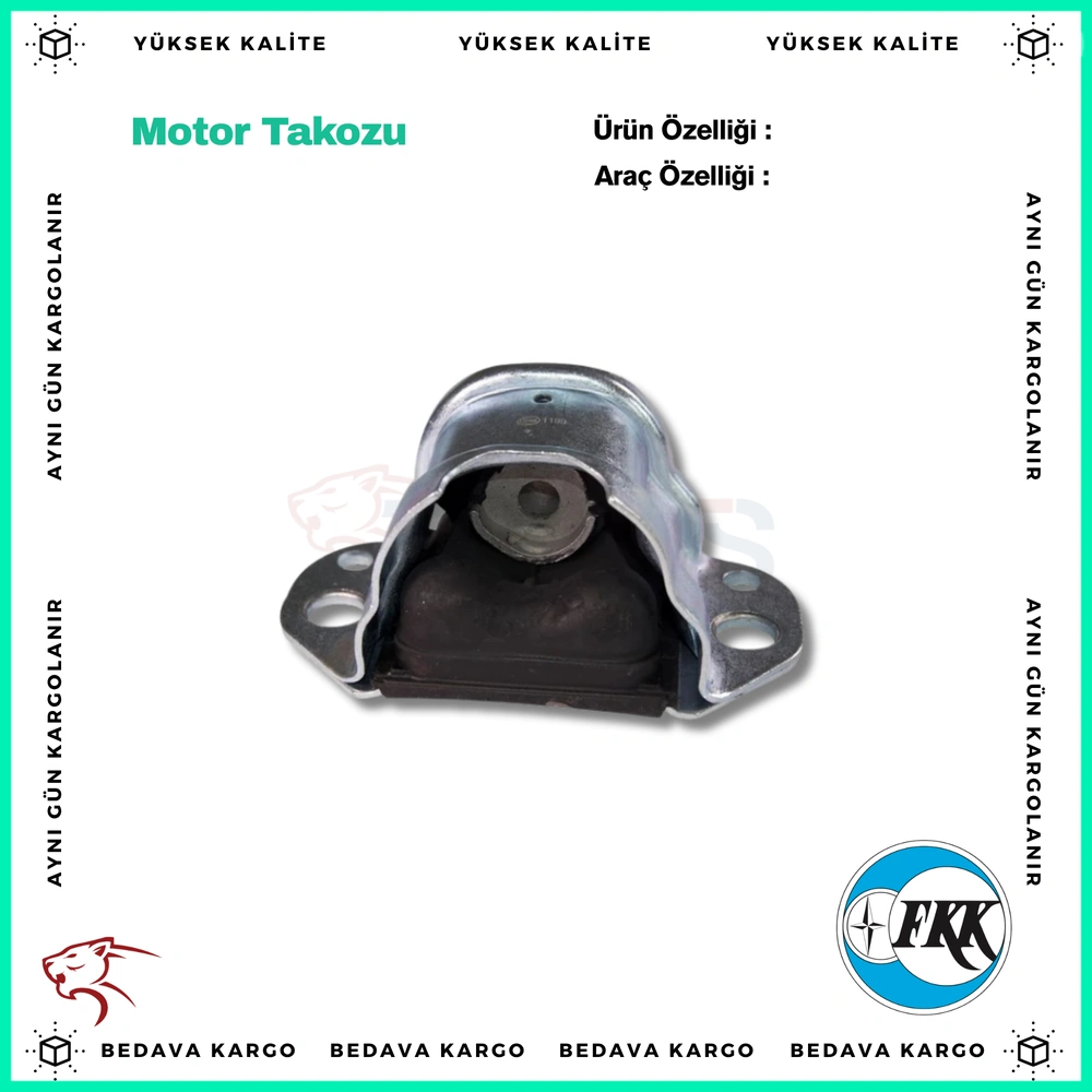 Motor Takozu Ust Sag Renault Clio 2 1.2 - 7700415087 - Yedek Parça