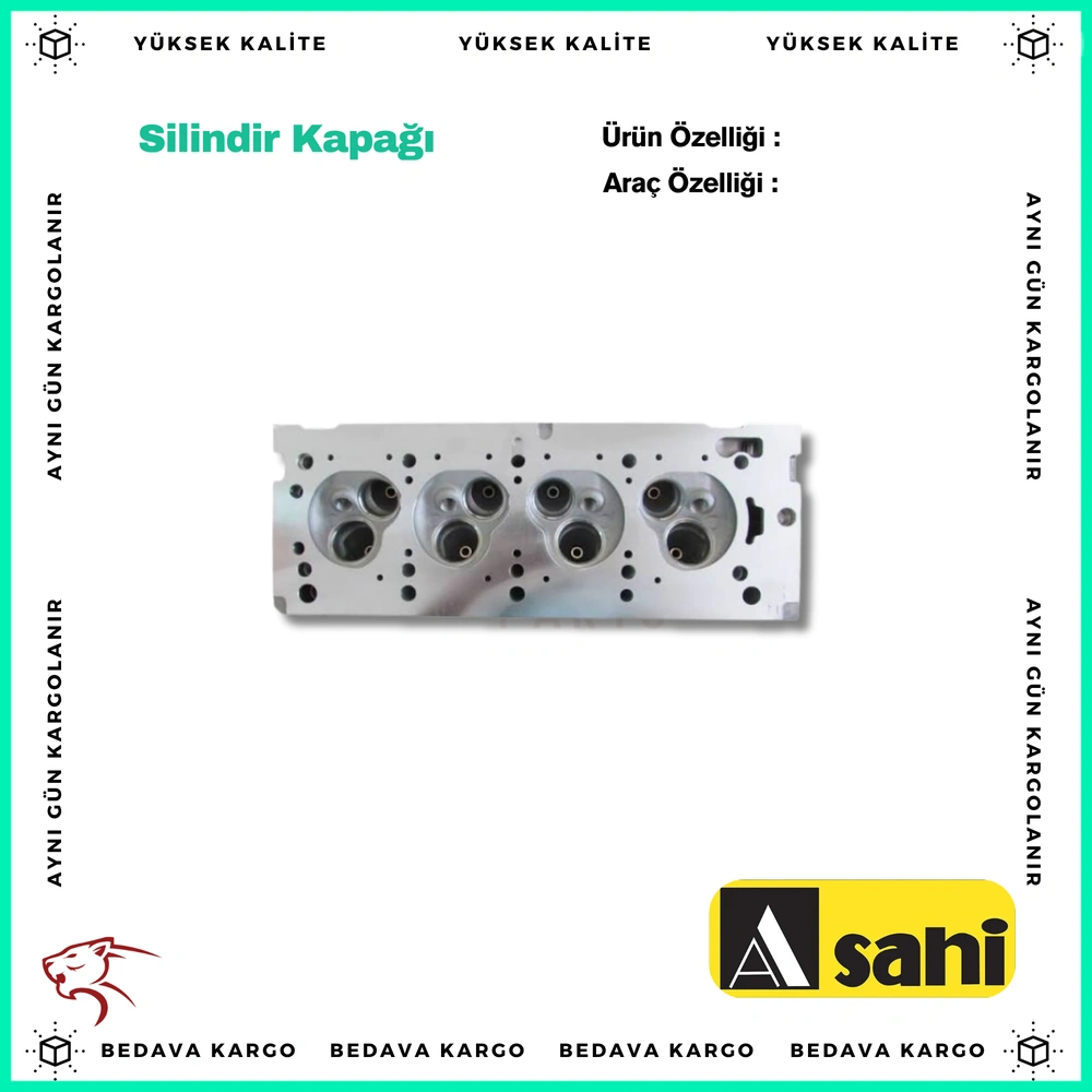 Silindir Kapagi (Dik Kanal) Renault R19 Kangoo Clio Symbol 1.4 98-05 Symbol 2 1.4 08-12 Dacia Logan 1.4 MPI 04-12 Sandero 1.4i 08-13 (K7j-K7m) - 7701472681 - Yedek Parça