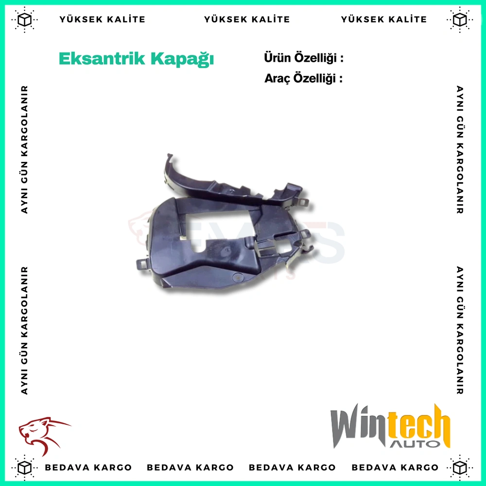 Eksantrik Kapagi Renault Clio 2-3-Megane 2-3-Dokker -Duster-Lodgy-Sandero-Juke (1.5dci K9k)ust Kapak Euro 4 - 8200795018 - Yedek Parça