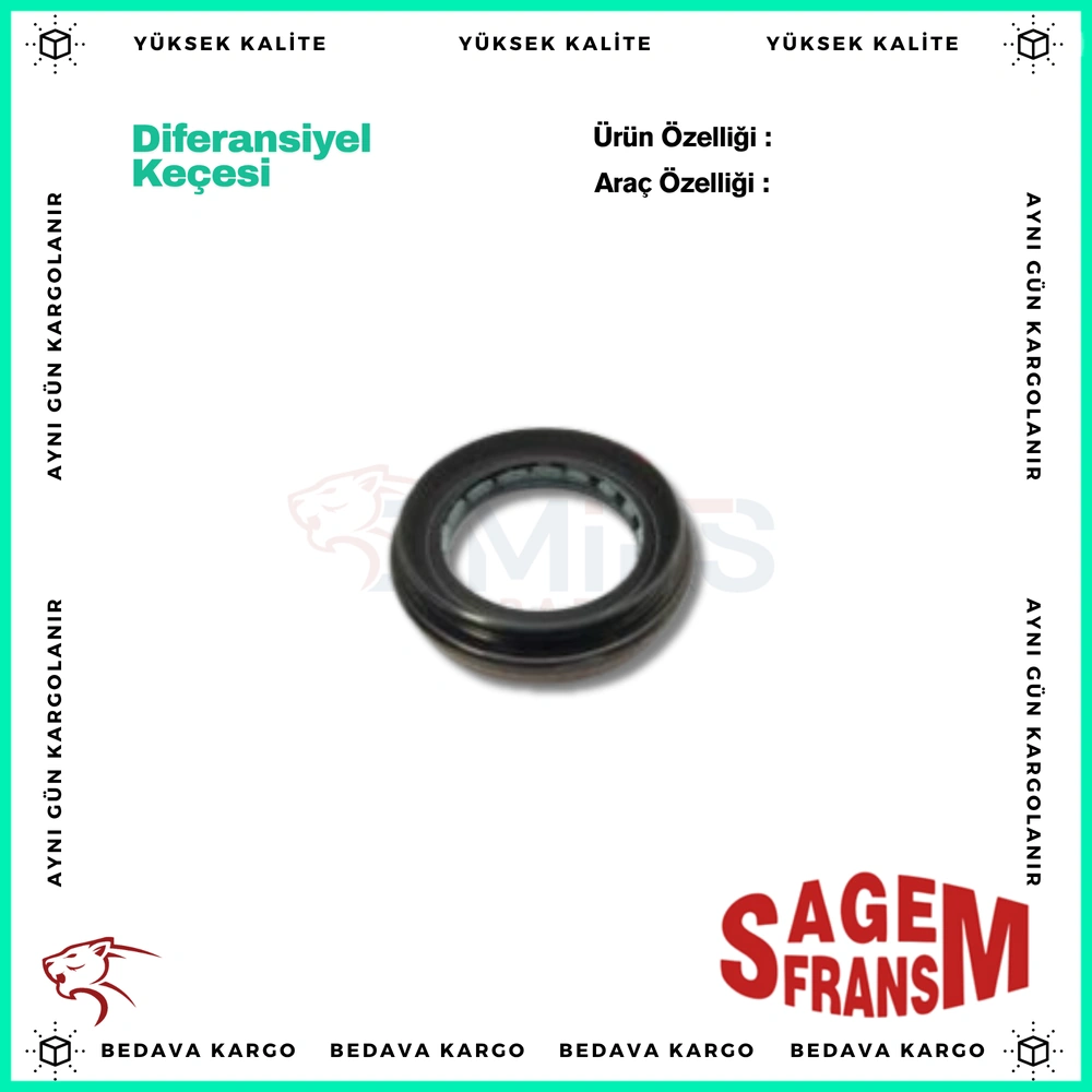 Diferansiyel Kecesi Arka Renault Megane - 383421561R - Yedek Parça