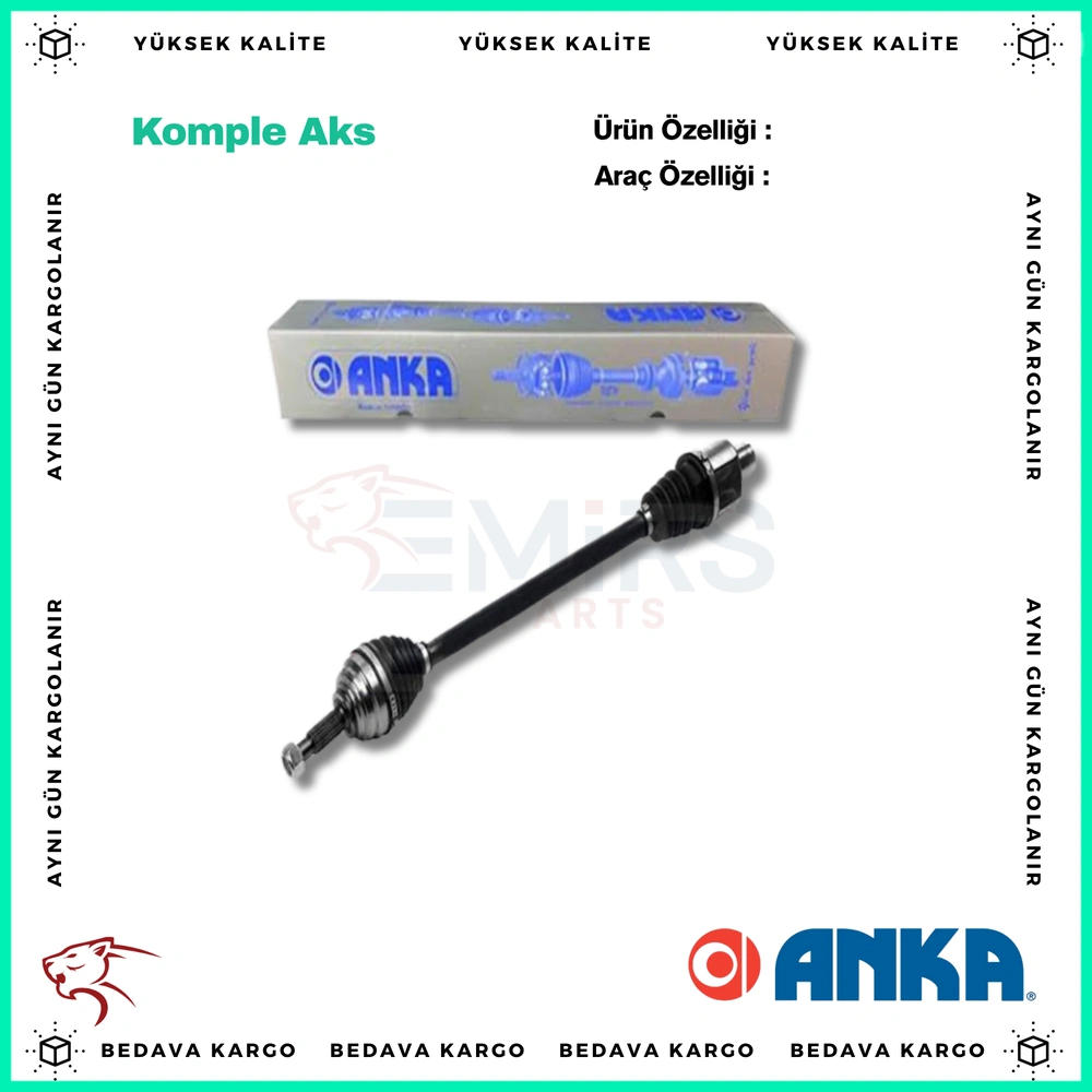 Komple Aks Sag On Renault R21 Manager 1.7 F3n - 7701349786 - Yedek Parça