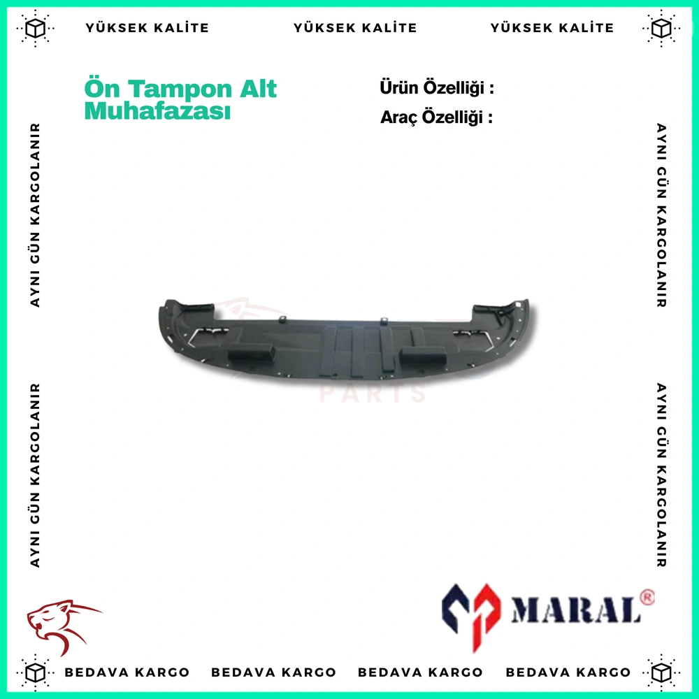 Renault Clio 3 On Tampon Alt Muhafazasi 05-12 - 8200682328 - Yedek Parça