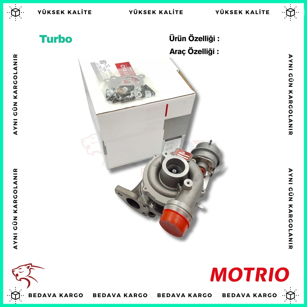 Turbo 110 Bg Renault Fluence Latitude Scenic Dacia Duster 4x4 1.5 - 7701479077 - Yedek Parça